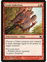 Magic: The Gathering Crush Underfoot (109) Lightly Played