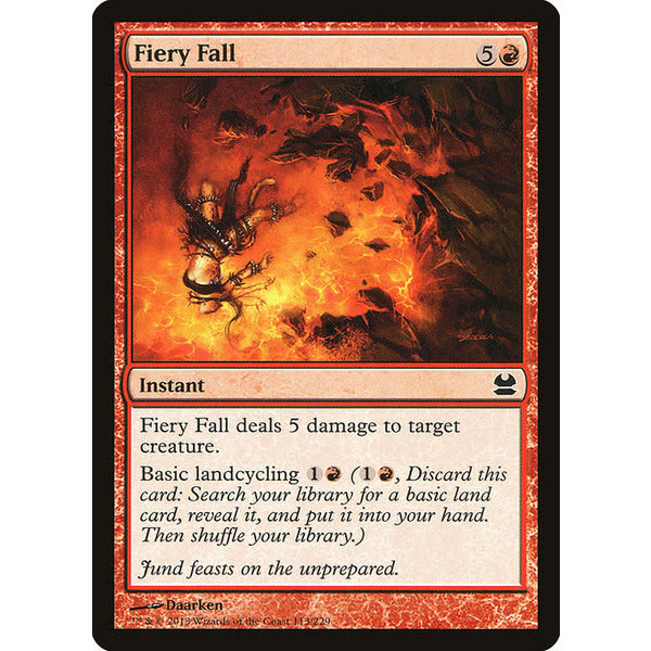 Magic: The Gathering Fiery Fall (113) Lightly Played