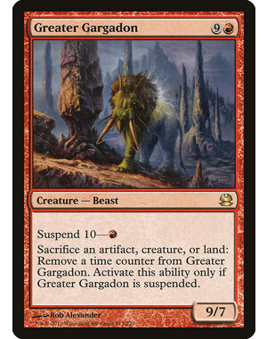 Magic: The Gathering Greater Gargadon (117) Lightly Played