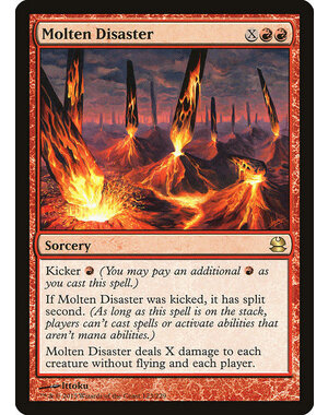 Magic: The Gathering Molten Disaster (123) Lightly Played