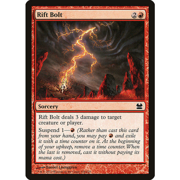 Magic: The Gathering Rift Bolt (126) Lightly Played Foil