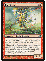 Magic: The Gathering Tar Pitcher (134) Moderately Played