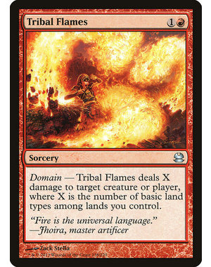 Magic: The Gathering Tribal Flames (138) Moderately Played