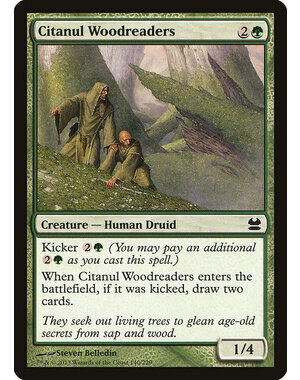 Magic: The Gathering Citanul Woodreaders (140) Moderately Played Foil