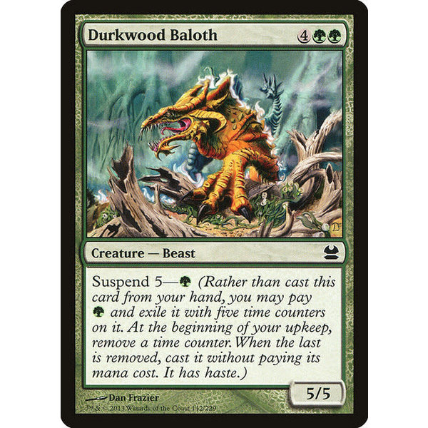 Magic: The Gathering Durkwood Baloth (142) Lightly Played