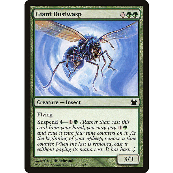 Magic: The Gathering Giant Dustwasp (145) Moderately Played