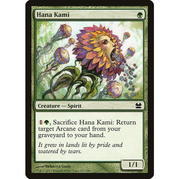 Magic: The Gathering Hana Kami (147) Moderately Played