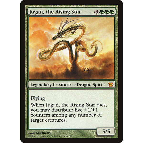 Magic: The Gathering Jugan, the Rising Star (150) Lightly Played