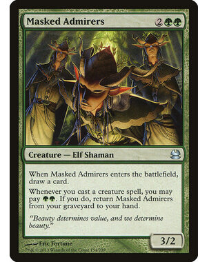 Magic: The Gathering Masked Admirers (154) Lightly Played Foil