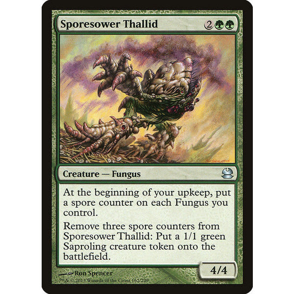 Magic: The Gathering Sporesower Thallid (162) Moderately Played