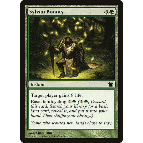 Magic: The Gathering Sylvan Bounty (165) Lightly Played