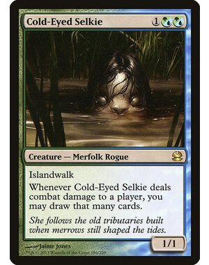 Magic: The Gathering Cold-Eyed Selkie (186) Lightly Played
