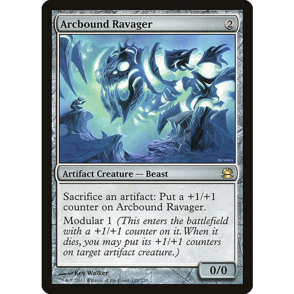 Magic: The Gathering Arcbound Ravager (198) Lightly Played