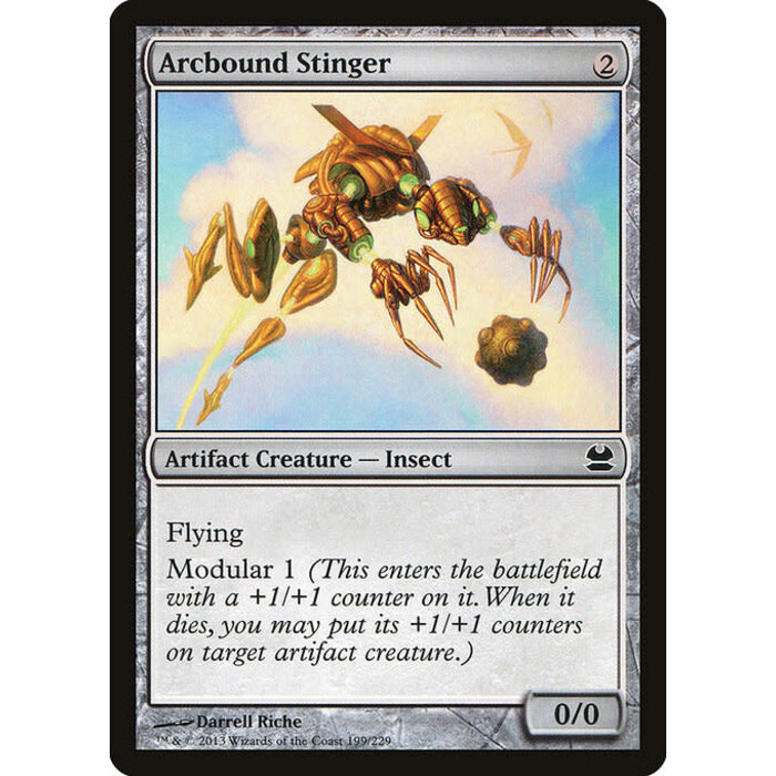 Magic: The Gathering Arcbound Stinger (199) Moderately Played