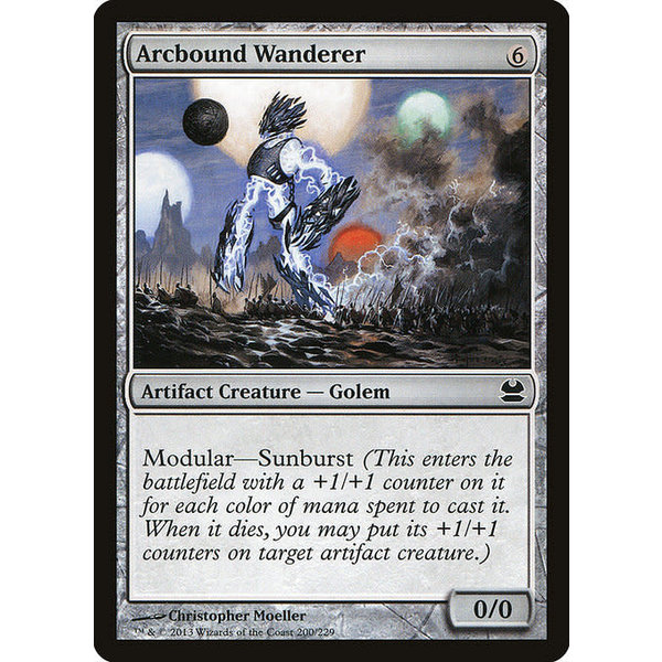 Magic: The Gathering Arcbound Wanderer (200) Moderately Played