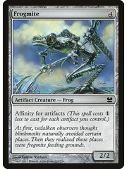 Magic: The Gathering Frogmite (207) Moderately Played