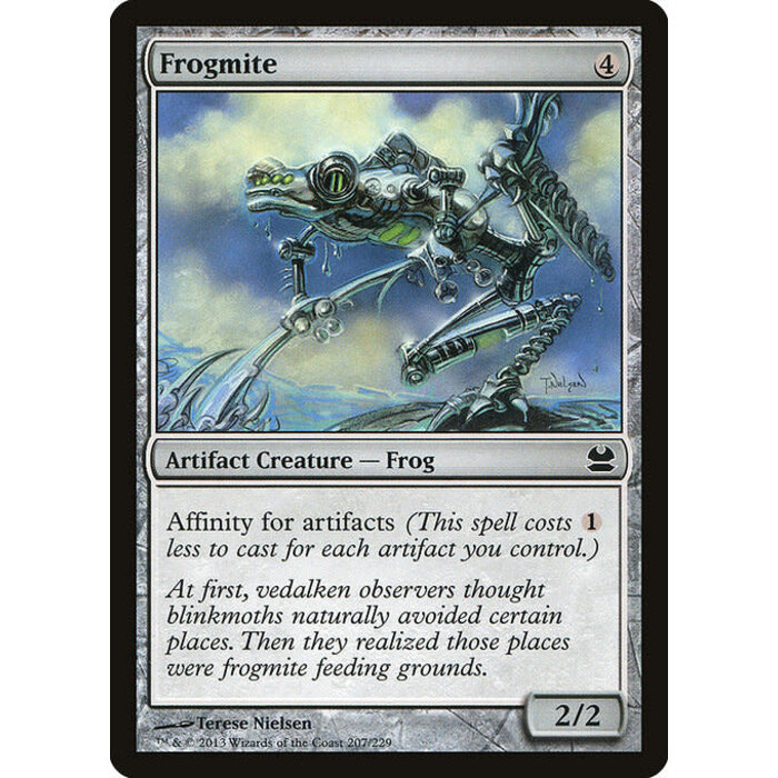 Magic: The Gathering Frogmite (207) Moderately Played