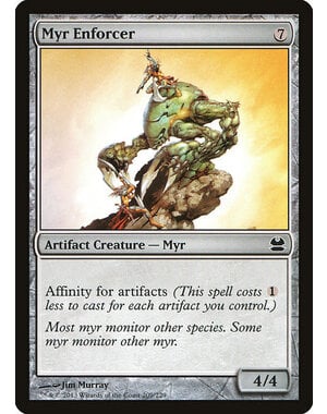 Magic: The Gathering Myr Enforcer (209) Moderately Played