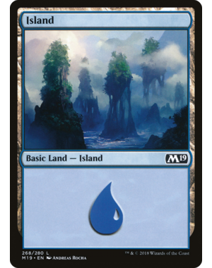 Magic: The Gathering Island (268) (268) Lightly Played