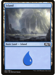 Magic: The Gathering Island (267) (267) Near Mint Foil