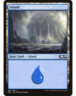 Magic: The Gathering Island (267) (267) Near Mint Foil