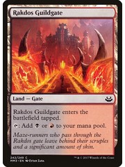 Magic: The Gathering Rakdos Guildgate (242) Lightly Played Foil