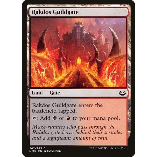 Magic: The Gathering Rakdos Guildgate (242) Lightly Played Foil