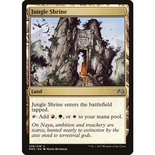 Magic: The Gathering Jungle Shrine (238) Near Mint