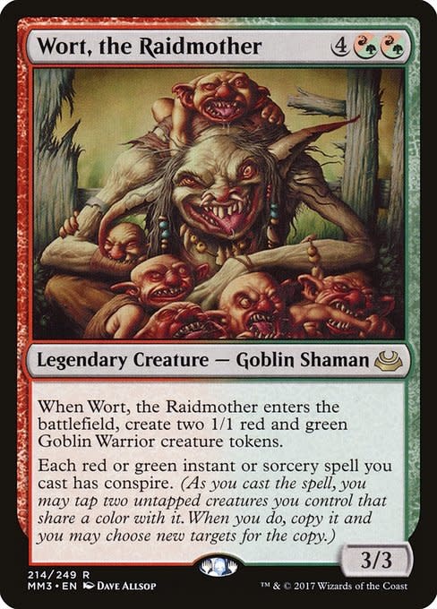 Magic: The Gathering Wort, the Raidmother (214) Lightly Played - Kingslayer  Games