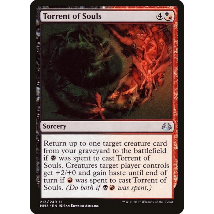 Magic: The Gathering Torrent of Souls (213) Near Mint
