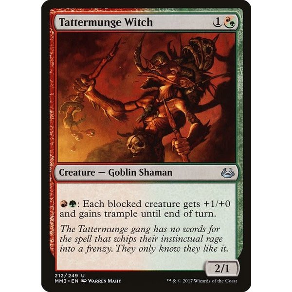 Magic: The Gathering Tattermunge Witch (212) Near Mint