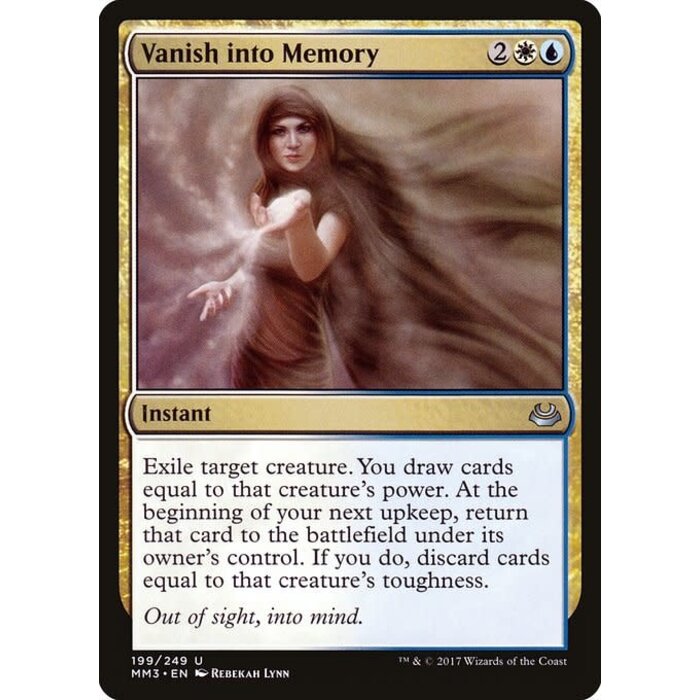 Magic: The Gathering Vanish into Memory (199) Near Mint