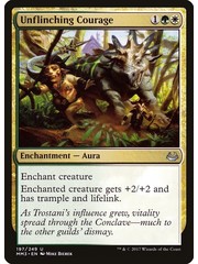 Magic: The Gathering Unflinching Courage (197) Lightly Played