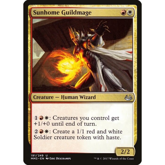 Magic: The Gathering Sunhome Guildmage (191) Near Mint
