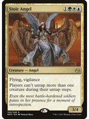 Magic: The Gathering Stoic Angel (190) Near Mint