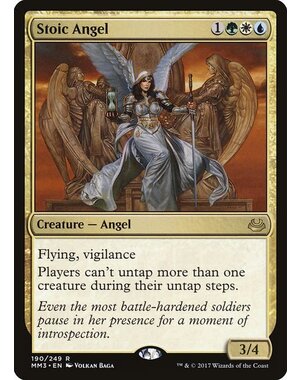 Magic: The Gathering Stoic Angel (190) Near Mint