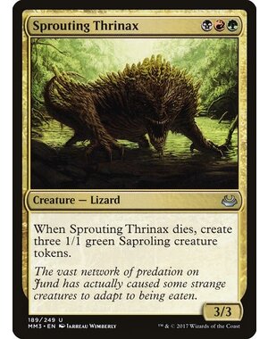 Magic: The Gathering Sprouting Thrinax (189) Lightly Played
