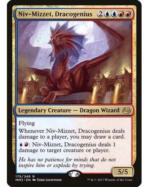 Magic: The Gathering Niv-Mizzet, Dracogenius (175) Lightly Played