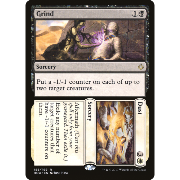 Magic: The Gathering Grind // Dust (155) Lightly Played
