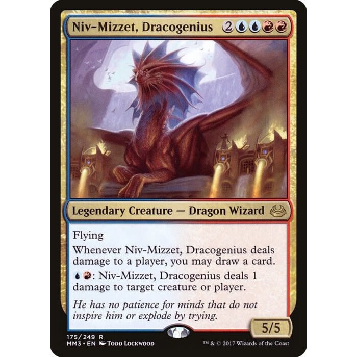 Magic: The Gathering Niv-Mizzet, Dracogenius (175) Near Mint