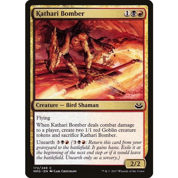 Magic: The Gathering Kathari Bomber (172) Near Mint