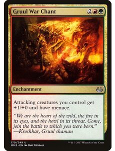 Magic: The Gathering Gruul War Chant (170) Near Mint