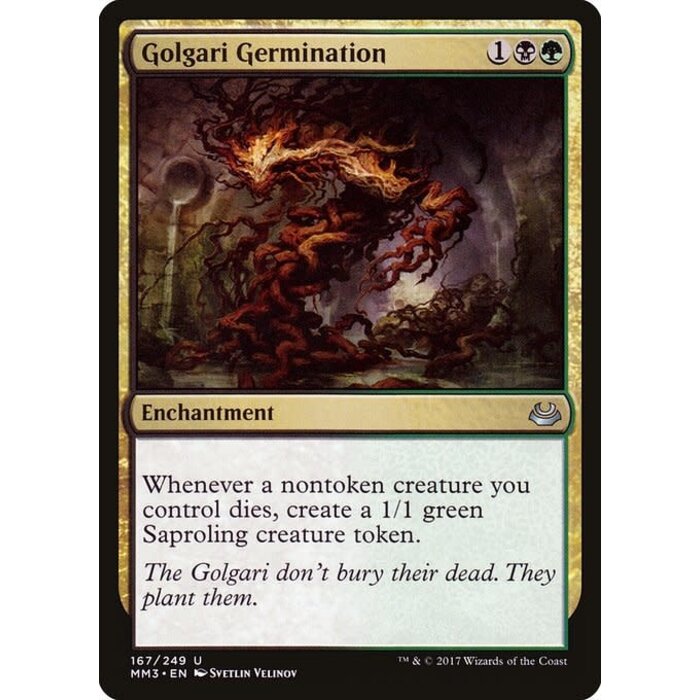 Magic: The Gathering Golgari Germination (167) Near Mint