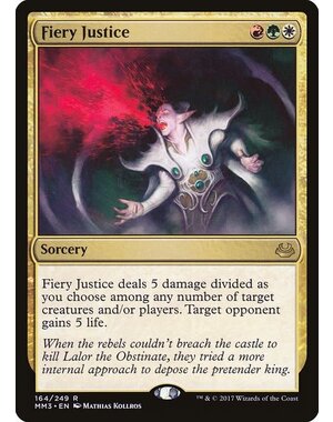 Magic: The Gathering Fiery Justice (164) Near Mint