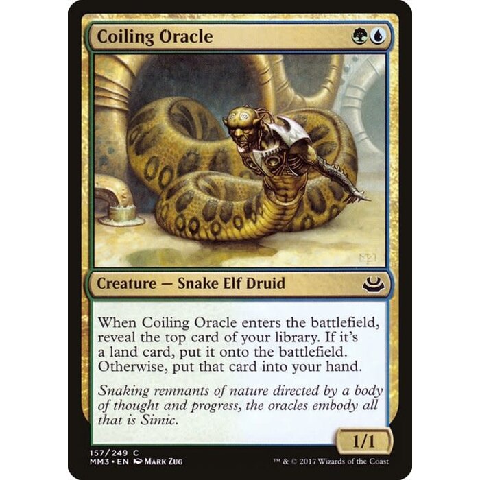 Magic: The Gathering Coiling Oracle (157) Near Mint