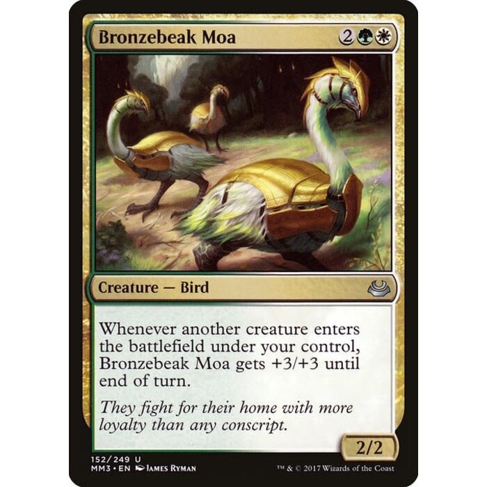 Magic: The Gathering Bronzebeak Moa (152) Near Mint