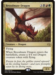 Magic: The Gathering Broodmate Dragon (153) Near Mint