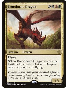 Magic: The Gathering Broodmate Dragon (153) Near Mint