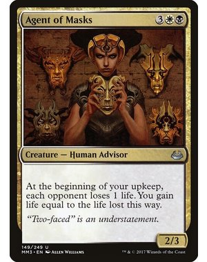 Magic: The Gathering Agent of Masks (149) Lightly Played