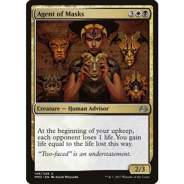 Magic: The Gathering Agent of Masks (149) Lightly Played Foil